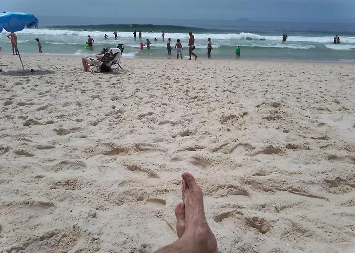 Pe Na Areia Copacabana Rio de Janeiro